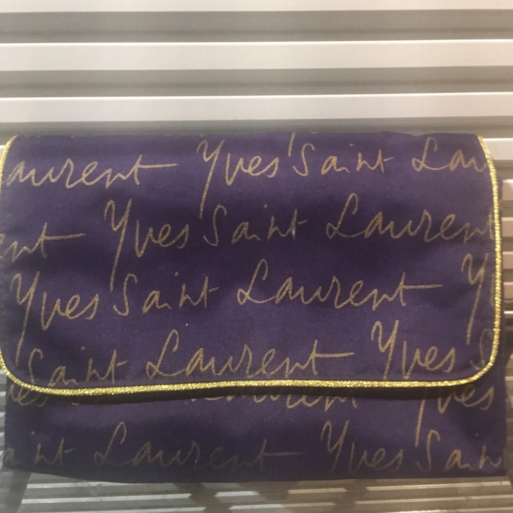 YSL make-up bag